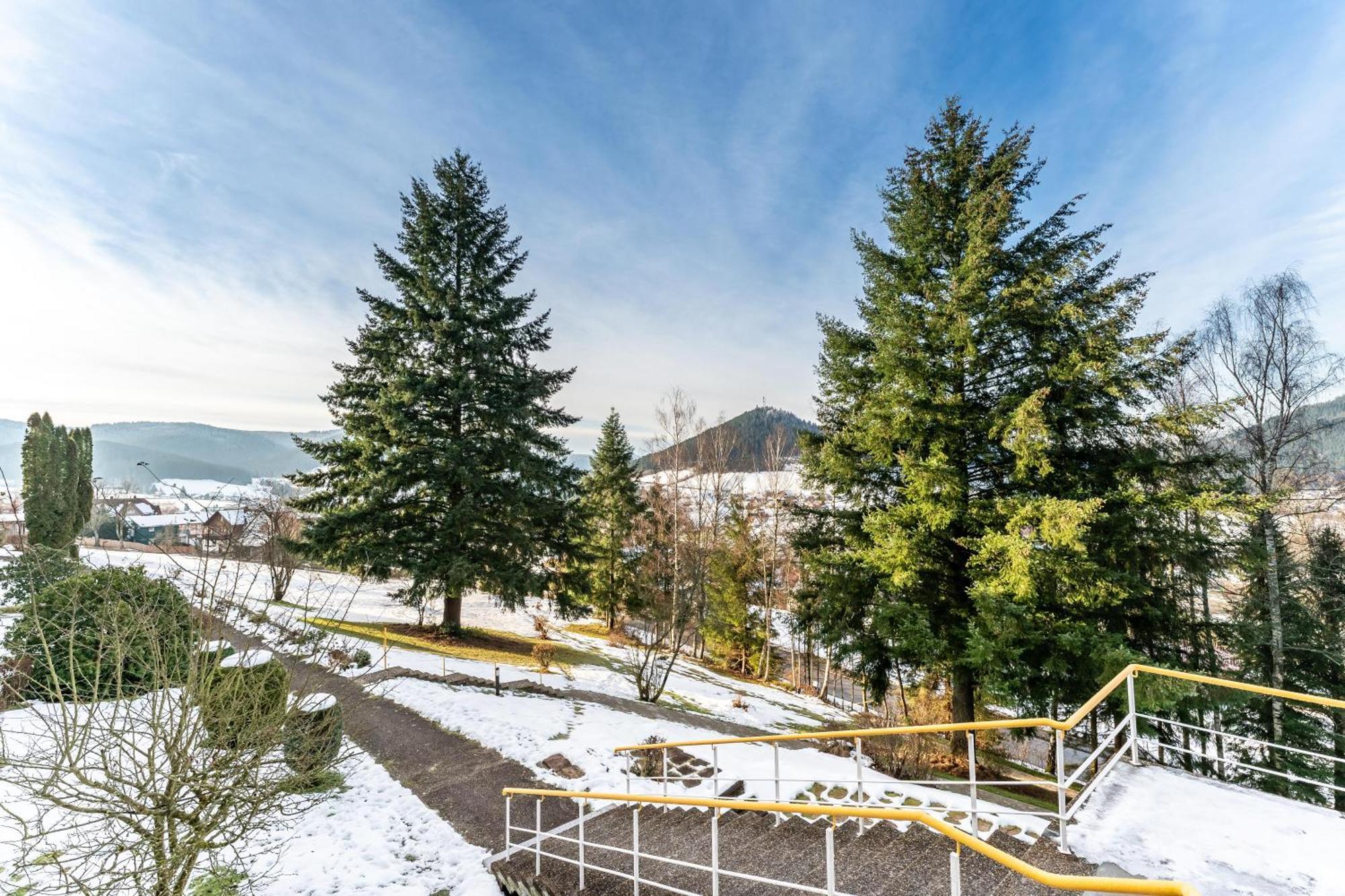 Juri5 In Baiersbronn Mit Pool Apartment Bagian luar foto